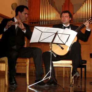 Modris Baumanis /ģitāra/ Manuels Ferndandezs /flauta/