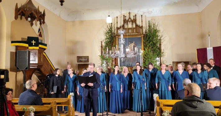 Budbergas Sv. Pāvila ev. lut. baznīca. Foto: Inga Muižniece